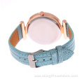 Roman Dail Leather Watch For Ladies